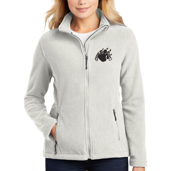 Port Authority® Ladies Value Fleece Jacket - Embroidered Logo Thumbnail
