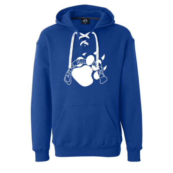 J. America - Sport Lace Hooded Sweatshirt - Printed Logo Thumbnail