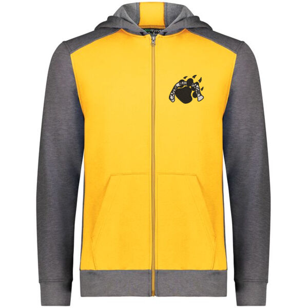 Augusta - Youth Three-Season Fleece Full Zip Hoodie - Embroidered Logo Thumbnail