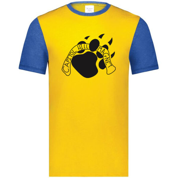 Augusta - Youth Gameday Vintage Ringer Tee - Printed Logo Thumbnail