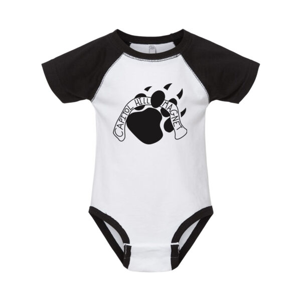 Rabbit Skins - Infant Baseball Fine Jersey Bodysuit - Printed Logo Thumbnail
