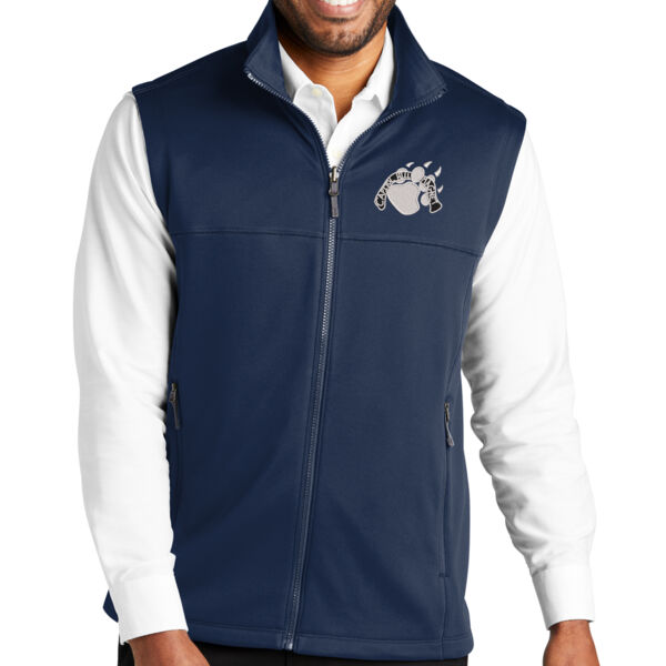 Port Authority® Collective Smooth Fleece Vest - Embroidered Logo Thumbnail
